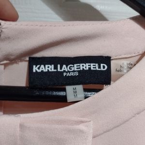 Karl Lagerfeld pink blouse size M
